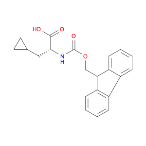 (R)-2-((((9H-Fluoren-9-yl)methoxy)carbonyl)amino)-3-cyclopropylpropanoic acid