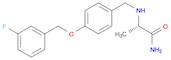 (S)-2-[[4-[(3-Fluorobenzyl)oxy]benzyl]amino]propanamide