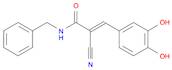 (E)-N-benzyl-2-cyano-3-(3,4-dihydroxyphenyl)prop-2-enamide