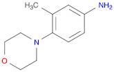 3-Methyl-4-(4-morpholinyl)benzenamine