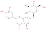4H-1-Benzopyran-4-one,2-(3,4-dihydroxyphenyl)-7-(b-D-glucopyranosyloxy)-5-hydroxy-
