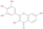 4H-1-Benzopyran-4-one, 3,7-dihydroxy-2-(3,4,5-trihydroxyphenyl)