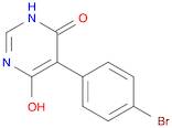5-(4-bromophenyl)pyrimidine-4,6 diol