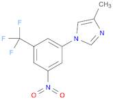 4-Methyl-1-[3-nitro-5-(trifluoromethyl)phenyl]-1H-imidazole
