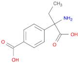 4-(1-amino-1-carboxypropyl)benzoic acid