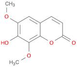 7-Hydroxy-6,8-dimethoxy-2H-1-benzopyran-2-one