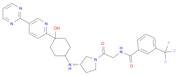 N-[2-[(3S)-3-[[4-Hydroxy-4-[5-(pyrimidin-2-yl)pyridin-2-yl]cyclohexyl]amino]pyrrolidin-1-yl]-2-oxoethyl]-3-(trifluoromethyl)benzamide