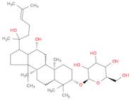(3β,12β)-12,20-Dihydroxydammar-24-en-3-yl β-D-glucopyranoside