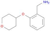 1-[2-(Tetrahydro-2H-pyran-4-yloxy)phenyl]methanamine