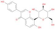 8-(β-D-Glucopyranosyl)-4',7-dihydroxyisoflavone