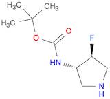 tert-Butyl (trans-4-fluoropyrrolidin-3-yl)carbamate