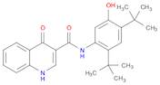 N-[2,4-Bis(tert-butyl)-5-hydroxyphenyl]-1,4-dihydro-4-oxo-3-quinolinecarboxamide