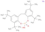 12H-Dibenzo[d,g][1,3,2]dioxaphosphocin, 2,4,8,10-tetrakis(1,1-dimethylethyl)-6-hydroxy-, 6-oxide...