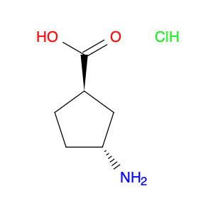 (1R,3R)-3-aminocyclopentanecarboxylic acid hydrochloride