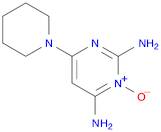 6-(1-Piperidinyl)-2,4-pyrimidinediamine-3-oxide