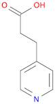 3-(4-Pyridyl)propanoic acid