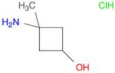 Cyclobutanol, 3-amino-3-methyl-, hydrochloride (1:1)
