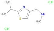N-Methyl-2-(1-methylethyl)-4-thiazolemethanamine dihydrochloride