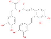 (R)-3-(3,4-Dihydroxyphenyl)-2-(((E)-3-(2-((E)-3,4-dihydroxystyryl)-3,4-dihydroxyphenyl)acryloyl)oxy)propanoic acid