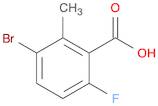 3-Bromo-6-fluoro-2-methyl-benzoic acid