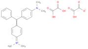 Bis[[4-[4-(dimethylamino)benzhydrylidene]cyclohexa-2,5-dien-1-ylidene]dimethylammonium] oxalate, dioxalate