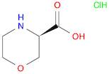 (3R)-3-Morpholinecarboxylic acid hydrochloride (1:1)