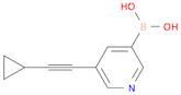 5-(cyclopropylethynyl)pyridin-3-ylboronic acid