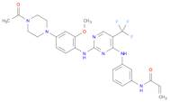 N-[3-[[2-[[4-(4-Acetyl-1-piperazinyl)-2-methoxyphenyl]amino]-5-(trifluoromethyl)-4-pyrimidinyl]amino]phenyl]-2-propenamide
