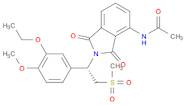 (S)-2-[1-(3-Ethoxy-4-methoxyphenyl)-2-methylsulfonylethyl]-4-acetylaminoisoindoline-1,3-dione