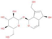 (1S,4aR,5S,7aS)-1,4a,5,7a-Tetrahydro-5-hydroxy-7-(hydroxymethyl)cyclopenta[c]pyran-1-yl β-D-glucopyranoside