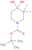 tert-Butyl 3,3-difluoro-4,4-dihydroxypiperidine-1-carboxylate