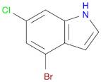 4-Bromo-6-chloro-1H-indole