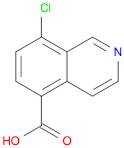 8-Chloroisoquinoline-5-carboxylic acid