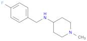 4-(4-Fluorobenzylamino)-1-methylpiperidine