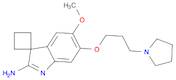 5'-Methoxy-6'-[3-(1-pyrrolidinyl)propoxy]spiro[cyclobutane-1,3'-[3H]indol]-2'-amine