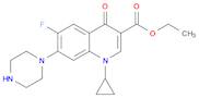 Ethyl 1-cyclopropyl-6-fluoro-4-oxo-7-(piperazin-1-yl)-1,4-dihydroquinoline-3-carboxylate