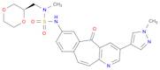 N-[(2R)-1,4-Dioxan-2-ylmethyl]-N-methyl-N'-[3-(1-methyl-1H-pyrazol-4-yl)-5-oxo-5H-benzo[4,5]cyclohepta[1,2-b]pyridin-7-yl]sulfamide