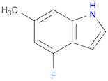 4-Fluoro-6-methyl-1H-indole