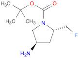 tert-butyl (2S,4R)-4-amino-2-(fluoromethyl)pyrrolidine-1-carboxylate