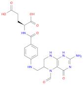 (2S)-2-[[4-[(2-Amino-5-formyl-4-oxo-1,6,7,8-tetrahydropteridin-6-yl)methylamino]benzoyl]amino]pent…