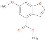 4-Benzofurancarboxylic acid, 6-methoxy-, methyl ester