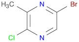 5-Bromo-2-chloro-3-methylpyrazine