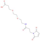 3-[2-[2-[[3-(2,5-Dihydro-2,5-dioxo-1H-pyrrol-1-yl)-1-oxopropyl]amino]ethoxy]ethoxy]propanoic acid