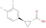 (1R,2R)-2-(3,4-Difluorophenyl)cyclopropanecarboxylic acid