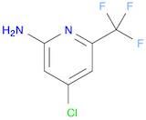 4-Chloro-6-(trifluoromethyl)-2-pyridinamine
