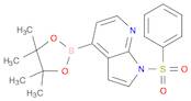 1-(Phenylsulfonyl)-4-(4,4,5,5-tetramethyl-1,3,2-dioxaborolan-2-yl)-1H-pryrolo[2,3-b]pyridine