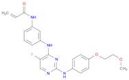 N-[3-[[5-Fluoro-2-[[4-(2-methoxyethoxy)phenyl]amino]-4-pyrimidinyl]amino]phenyl]-2-propenamide