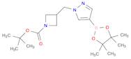 tert-Butyl 3-((4-(4,4,5,5-tetramethyl-1,3,2-dioxaborolan-2-yl)-1H-pyrazol-1-yl)methyl)azetidine-1-…