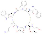 [R-(R*,R*)]-D-Phenylalanyl-L-cysteinyl-L-phenylalanyl-D-tryptophyl-L-lysyl-L-threonyl-N-[2-hydroxy-1-(hydroxy-methyl)propyl]-cysteinamide cyclic(2→7)-disulfide