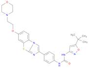 N-(5-tert-Butylisoxazol-3-yl)-N'-[4-[7-[2-(morpholin-4-yl)ethoxy]imidazo[2,1-b][1,3]benzothiazol-2-yl]phenyl]urea